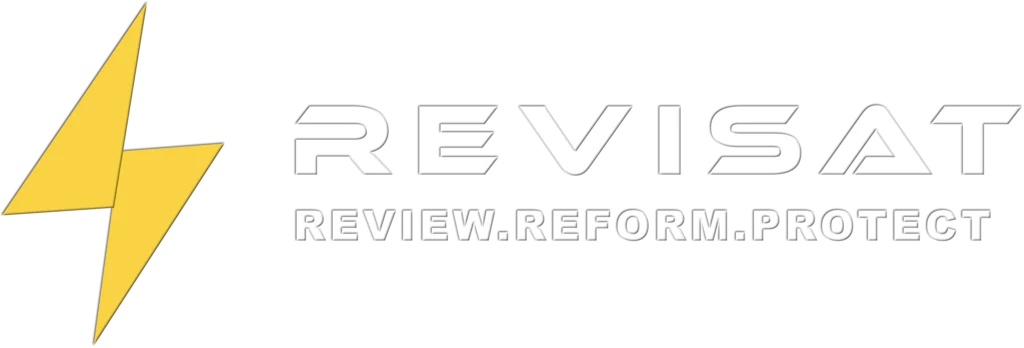 Revisat logo white en transparent